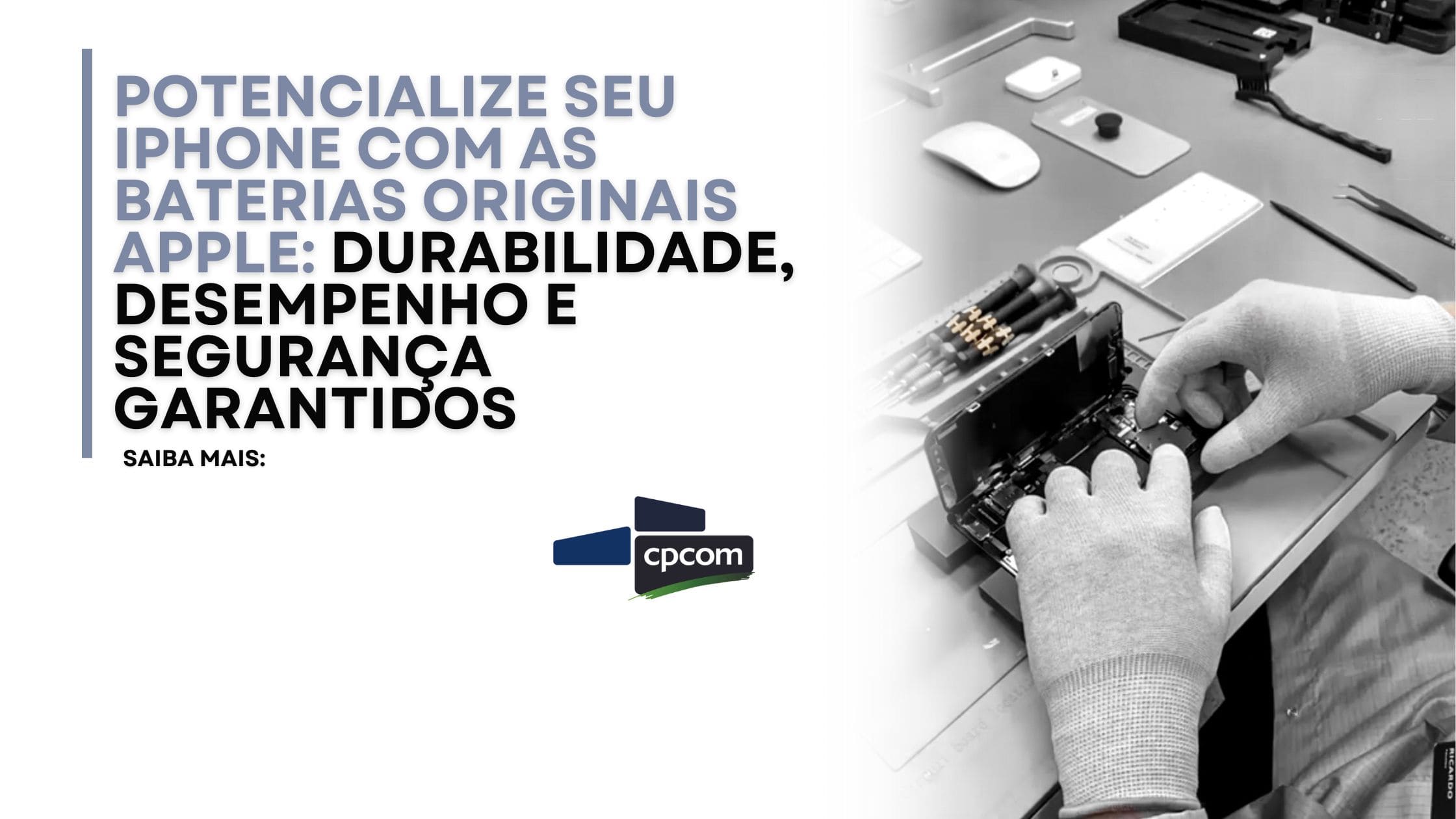 Leia mais sobre o artigo Potencialize seu iPhone com as baterias originais Apple: Durabilidade, desempenho e segurança garantida.