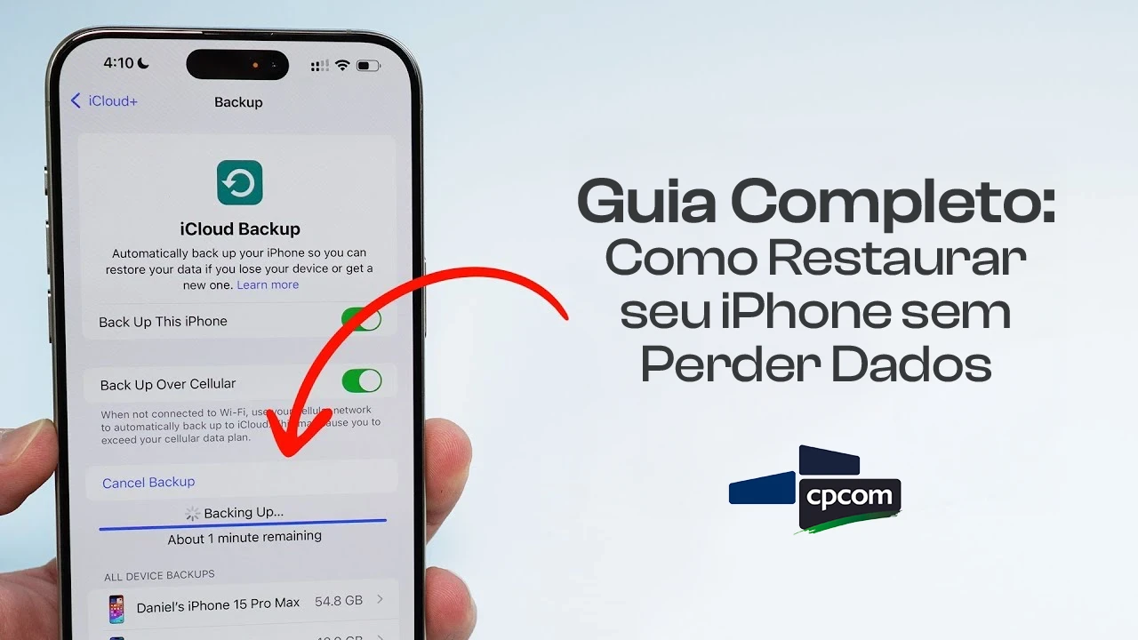 Leia mais sobre o artigo Guia Completo: Como Restaurar seu iPhone sem Perder Dados